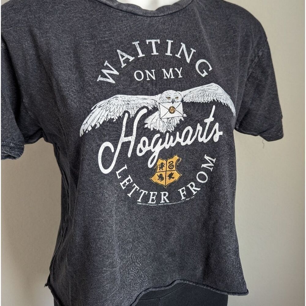 Hogwarts Graphic T-shirt Harry Potter Shirt  Cropped M